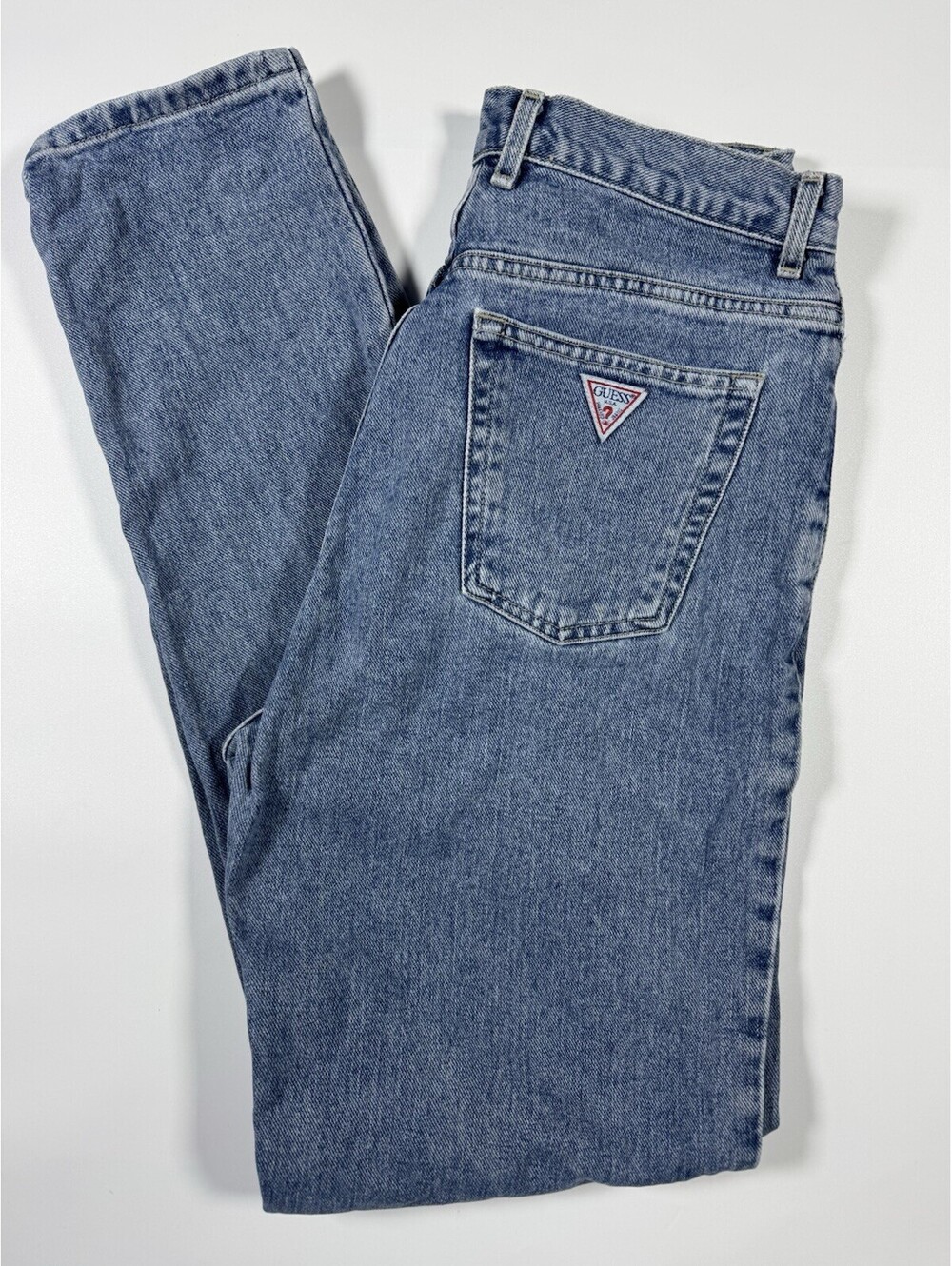 Vintage 90s GUESS Jeans 10501G High Rise Tapered Mom Womens Size 31 (30x32)
